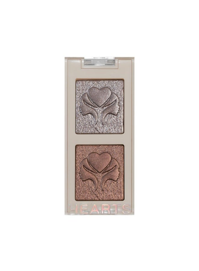 Hearts Solar Drip Glittery Cream Eyeshadow Duo – 004 Al-Ula - Image 1