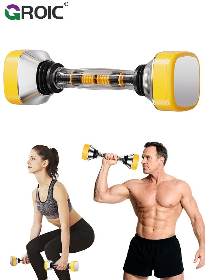 GROIC Shaking Dumbbells - Adjustable Dumbbell Set,Shake Adjustable Resistance up to 10-30kg,Vibration Fitness Equipment for Arm, Dumbbell Shaker Home Gym Exercise Equipment for Strength Training - Image 1