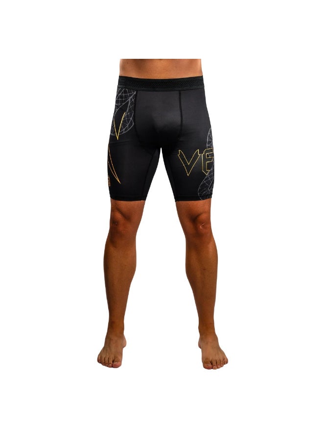 VENUM SERPENTI VALE TUDO SHORTS BLACK/SILVER/GOLD - Image 1