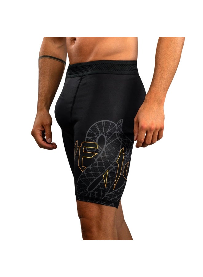 VENUM SERPENTI VALE TUDO SHORTS BLACK/SILVER/GOLD - Image 2