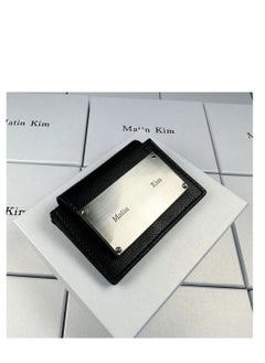 matin kim Classic simple and practical card bag coin wallet