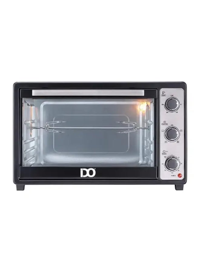 IDO TO45SG-BK Electric Oven, 45 Liter, 1800 watt - Black