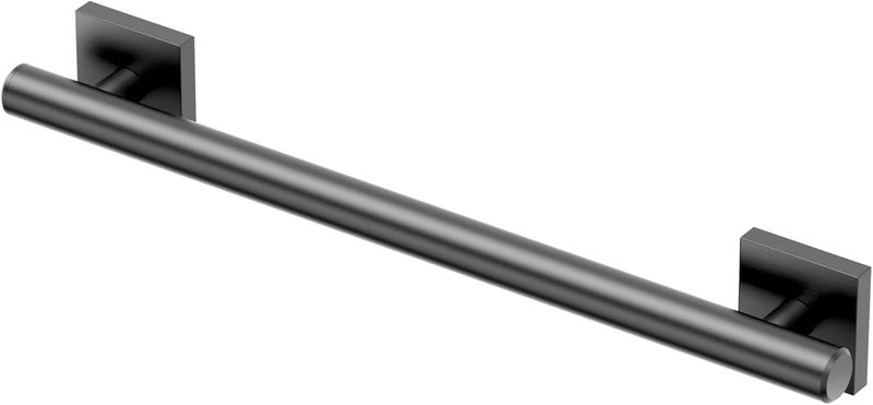Gatco 942MX Elevate 18 L Grab Bar Matte BlackADA Compliant Stainless Steel Safety Grab Bar for Bathroom - Image 2