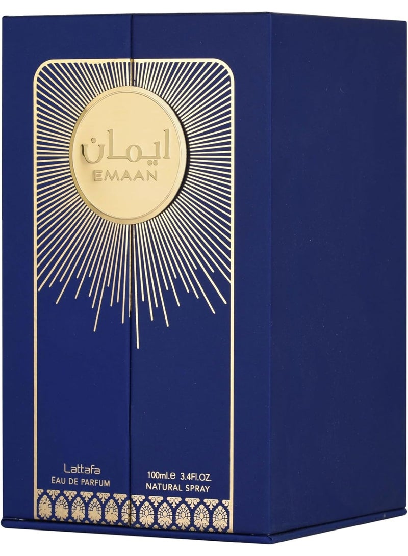 لطافة عطر لطافة إيمان او دو بارفيوم 100 مل – عطر زهري مسكي منعش طويل الثبات للنساء - Image 4