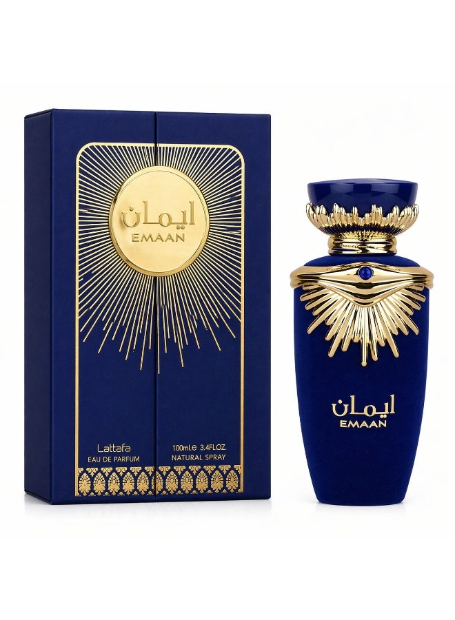 لطافة عطر لطافة إيمان او دو بارفيوم 100 مل – عطر زهري مسكي منعش طويل الثبات للنساء - Image 1