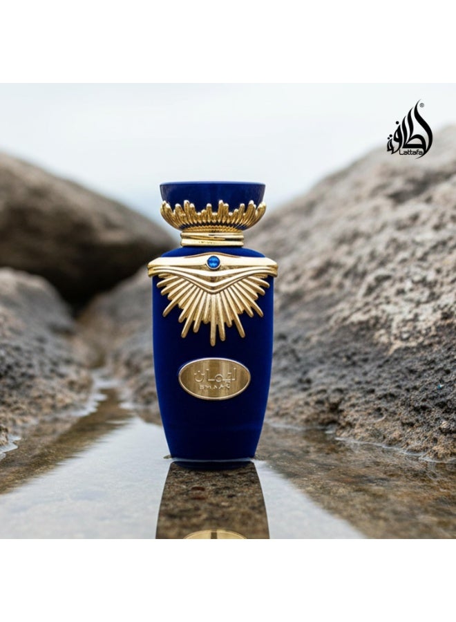 لطافة عطر لطافة إيمان او دو بارفيوم 100 مل – عطر زهري مسكي منعش طويل الثبات للنساء - Image 2
