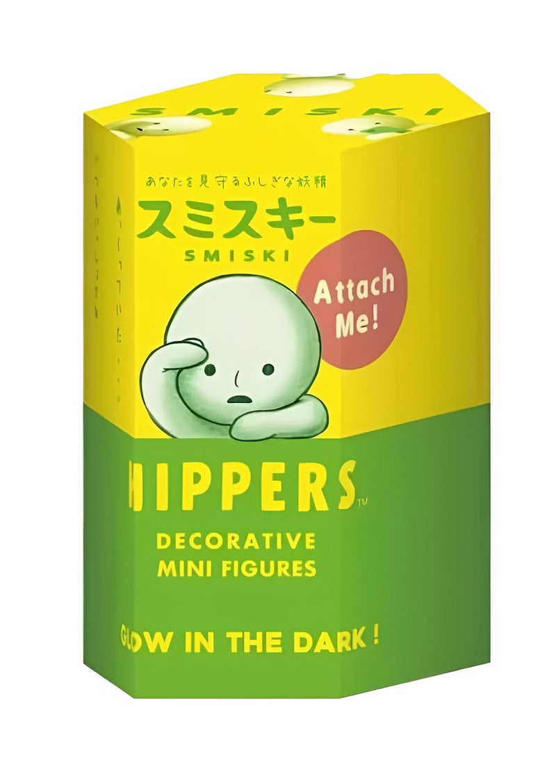 Smiski Dreams Hippers Smiski – Glow in the Dark Edition Mystery Box | Cute Decorative Mini Figures for Phone, Mug, Shelf, Desk & So On | Collectible Surprise Toy Gift | Pack of 1 - Image 1