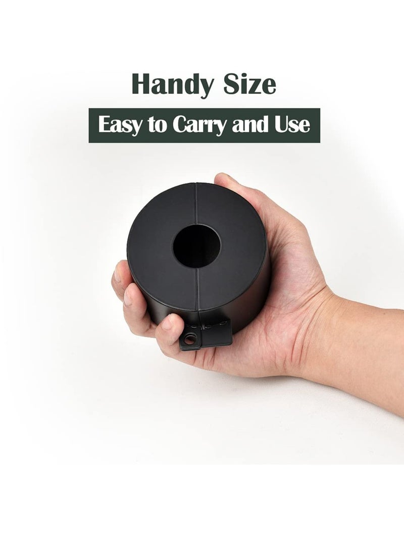SYOSI Door Handle Lock, Door Knob Lock Out Device, Disable The Doorknob/Faucet/Valve, Door Knob Child Proof Cover Case Prevents Operating The Knob (with Padlock) - Image 5