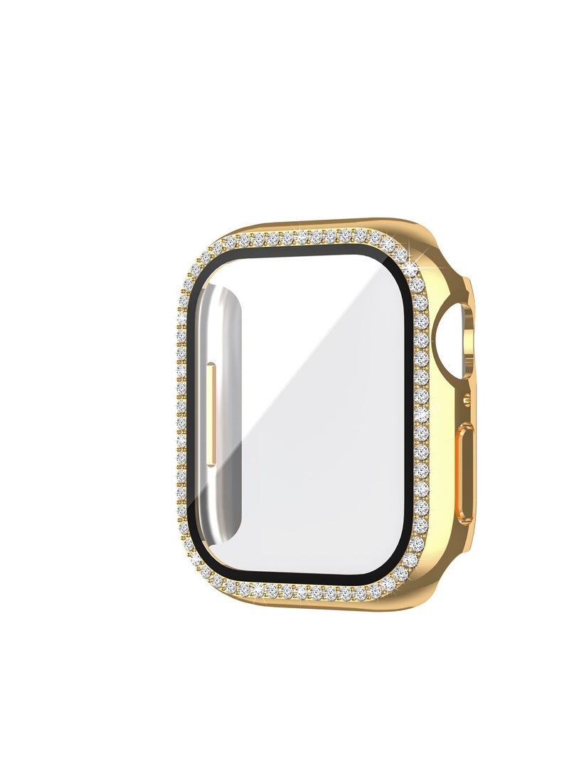 Waterproof Case With Screen Protector For AppleWatch 44mm 4/5/6/SE Built-in Tempered Glass Film Hard PC Bumper Full Protective Cover - Image 1