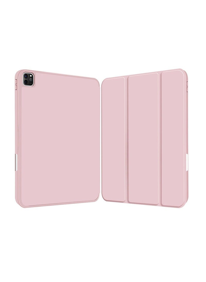 general For ipad Pro 11/13 2024 Pen Tray Design Auto Wake/Sleep Tablet Full Cover Tri-Fold Stand Case Compatible with iPad Air 11 2024