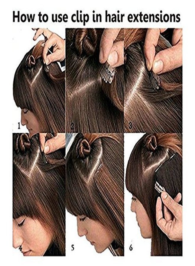 Fully Hair Extensions Straight Synthetic for Women and Girls (Model 12) - Image 3