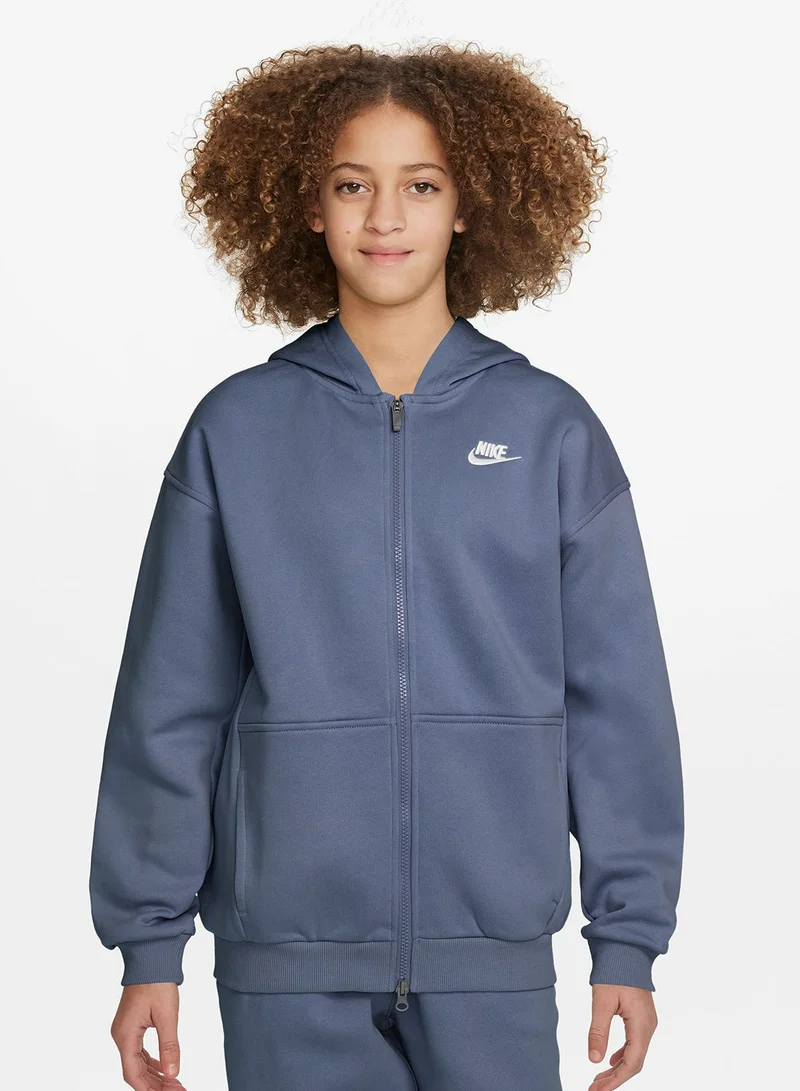 Nike Kids Nsw Club Fleece Oversized Hoodie