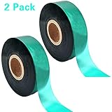 Medoore Medoore 2 Rolls Stretch Tie Tape Garden Tie Tape Thick Plant Ribbon Garden Green Vinyl Stake for Indoor Outdoor Patio  - Image 1