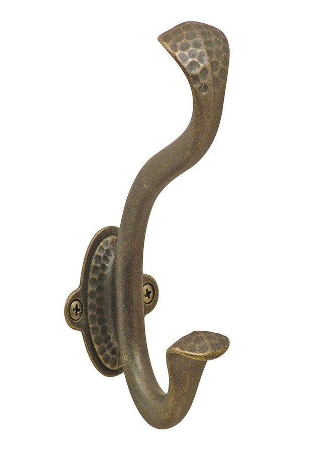 Hickory Hardware خطاف من مجموعة كرافتسمان من هيكوري هاردوير P2175-WOA، بلمسة نهائية عتيقة. - Image 1