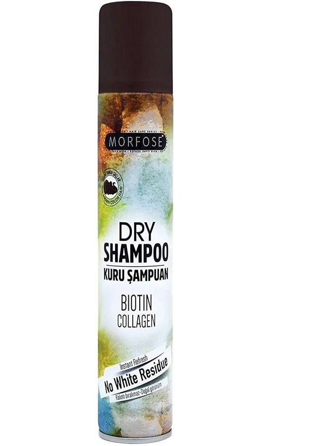 Dry Shampoo With Biotin & Collagen FOR BROWN COLOR HAIR 200ML