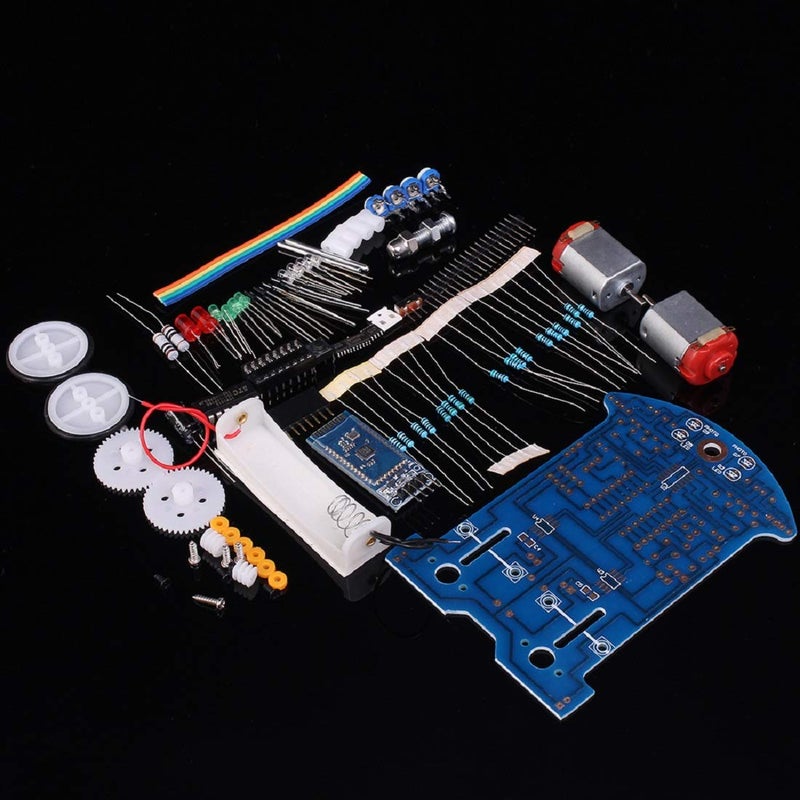 Robodo DIY Kits D2-6 Bluetooth Remote Control Intelligent Car 51 MCU - Image 4
