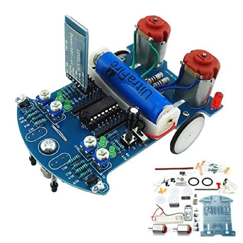 Robodo DIY Kits D2-6 Bluetooth Remote Control Intelligent Car 51 MCU - Image 2