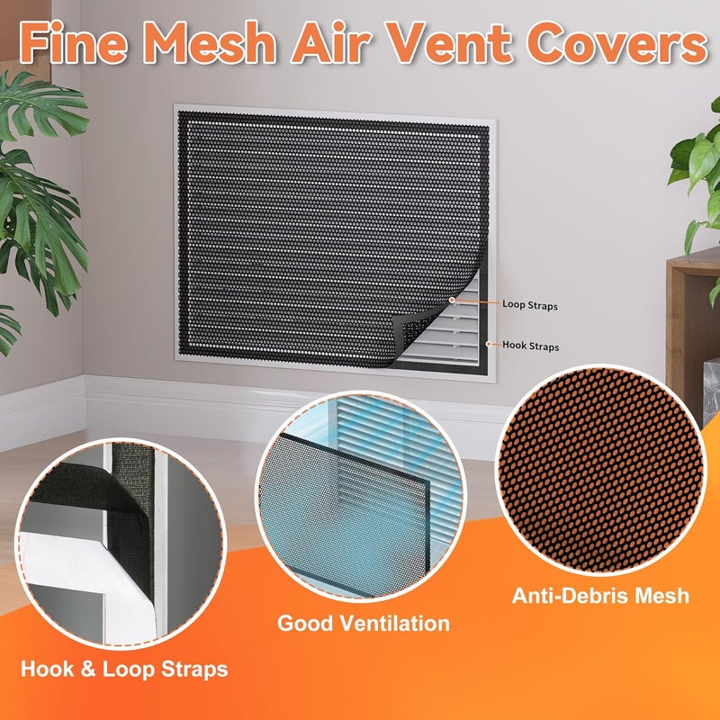 GCGOODS Sound Deadening Mat & Air Vent Mesh Cover Kit - Noise Insulation and Vibration Damping for Air Vents & Ducts - Image 5