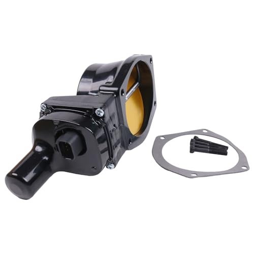 WQSING 102mm Throttle Body 12605109 for LSX LS1 LS2 LS3 LS7 DBW Engine Intake Manifold Compatible with Billet Electronic Black - Image 3