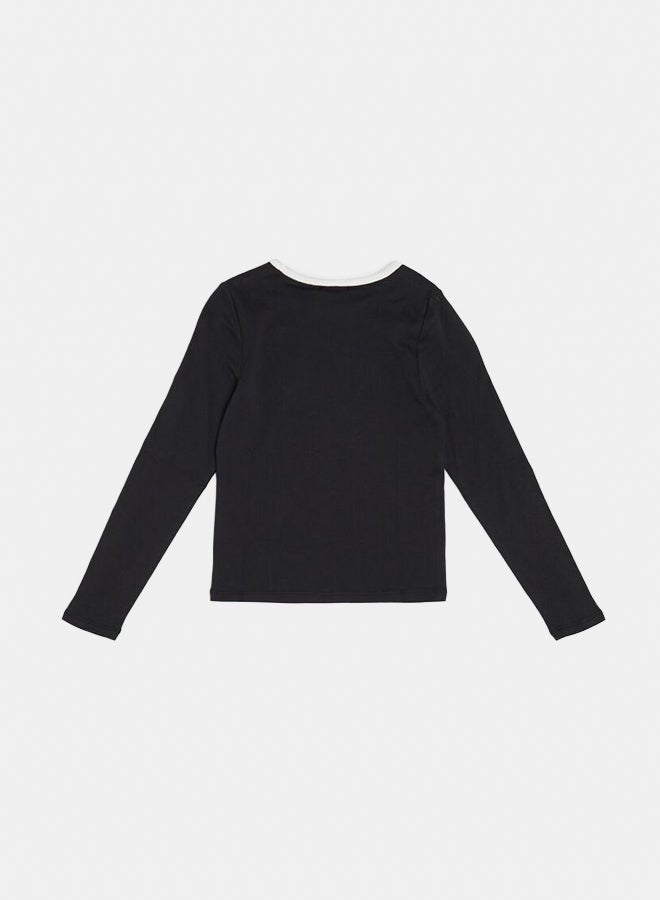 FOREVER 21 Girls Lace 91 Patch Tee (Kids) - Image 2