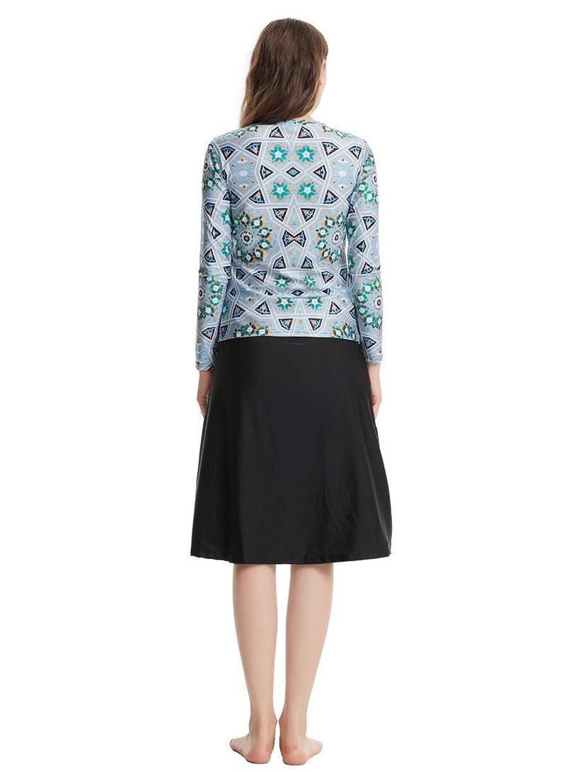 Loquat Muslim lady traditional fashion swimwear swimsuit - Image 2