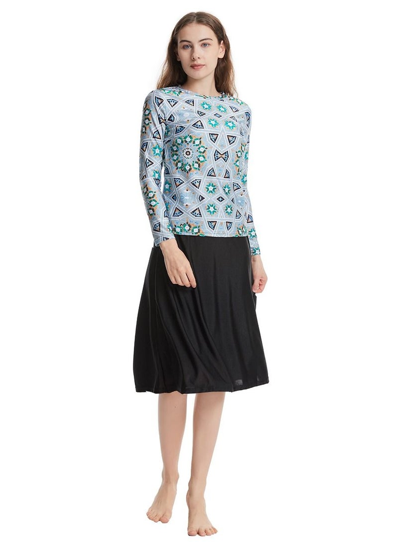 Loquat Muslim lady traditional fashion swimwear swimsuit - Image 4