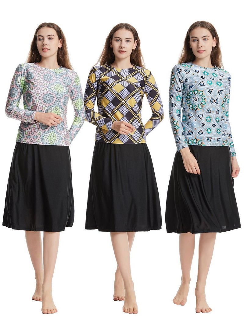 Loquat Muslim lady traditional fashion swimwear swimsuit - Image 5