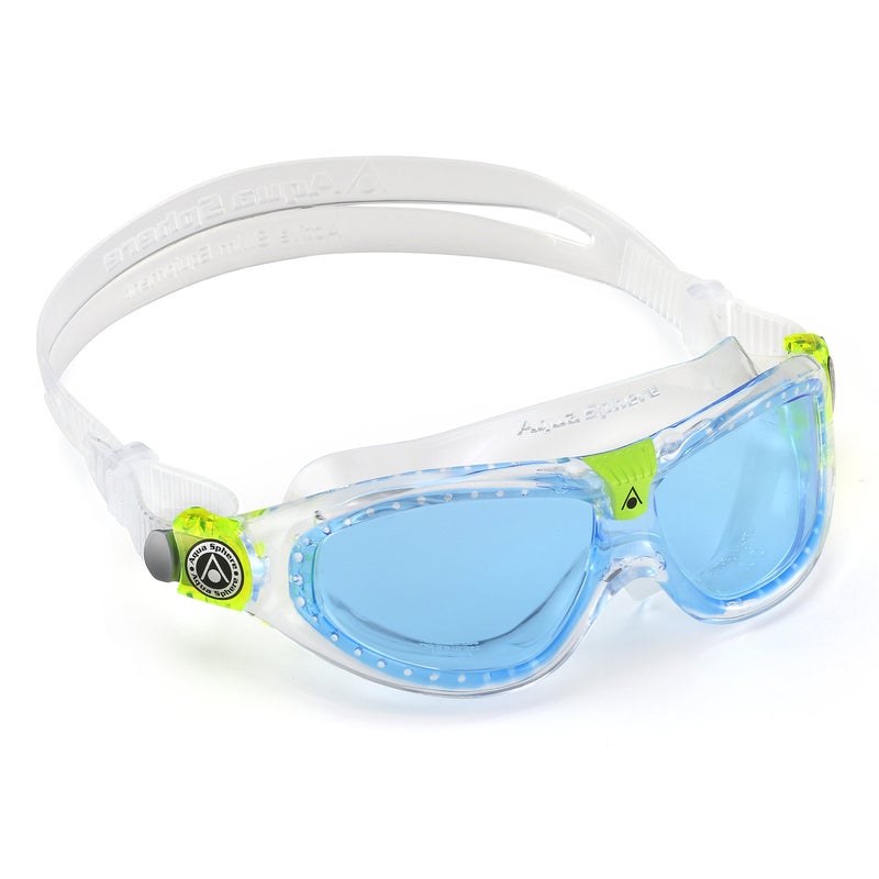 Aqua Sphere Seal Kid 2 Swim Goggle, Blue Lens/Transparent new version, One Size, (MS4450000LB) - Image 1