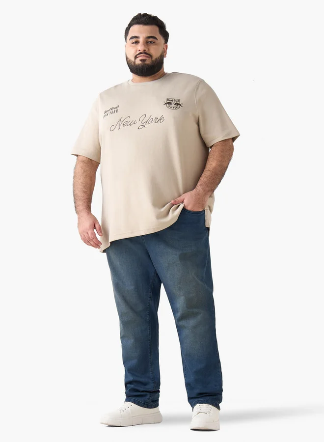 Maxim  Men Relaxed Fit Flexi Waist Jeans for Men | Best Price UAE