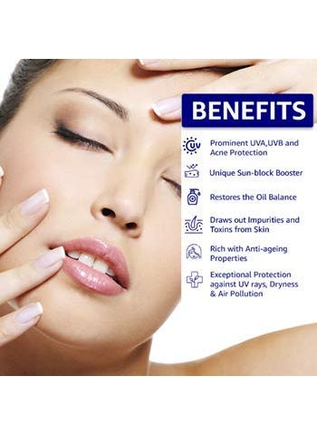 W2 W2 Why Wait SPF50 PA Cream  Contains Cucumber Red Seaweed Aloe Vera Powder Liquorices extracts  For Signs of Ageing  Oil Balance  Protects from UV Rays  other Environmental Factors 50g  - Image 2