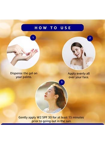 W2 W2 Why Wait SPF50 PA Cream  Contains Cucumber Red Seaweed Aloe Vera Powder Liquorices extracts  For Signs of Ageing  Oil Balance  Protects from UV Rays  other Environmental Factors 50g  - Image 4