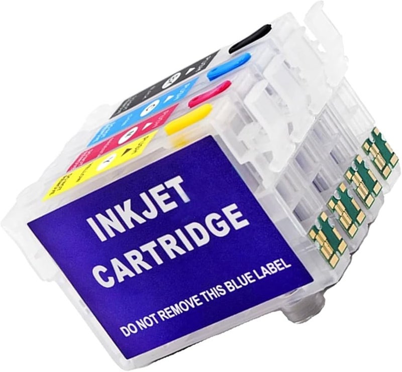604XL Refillable Ink Cartridge Set with Chip Resetter for XP 4205 WF2910 WF2930 WF2935 WF2950 Printers - Image 4