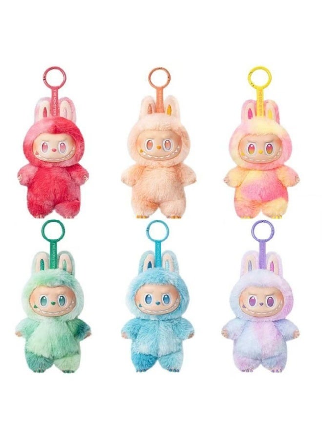Labubu Keychain Collectible Toy Art 17cm Fun Plush Vinyl – Single Box Assorted (Multicolor 1PC only)  - Image 5