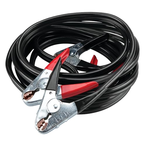 Performance Tool W1669 20' Commercial Duty 2-Gauge 800 PEAK AMP All Weather Jumper Cables for Tractors, Semis, Buses, and RVs - Image 1