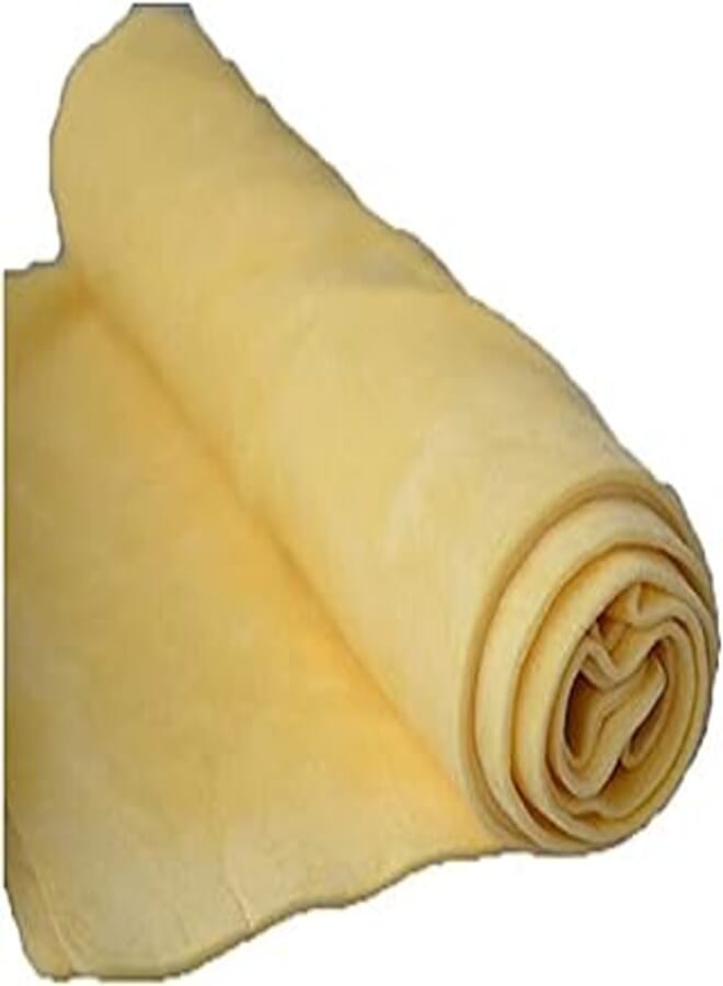 PVA Chamois Car/House Cleaning Towel Cloth - Yellow, 43 in 63cm