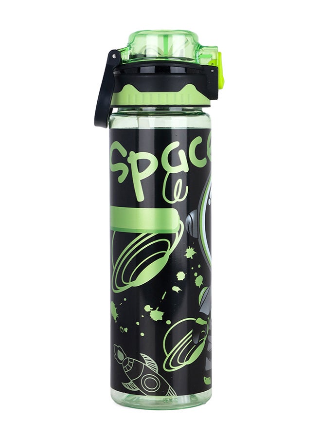 Nova kids Water Bottle With Straw 700 Ml - Black - Image 2