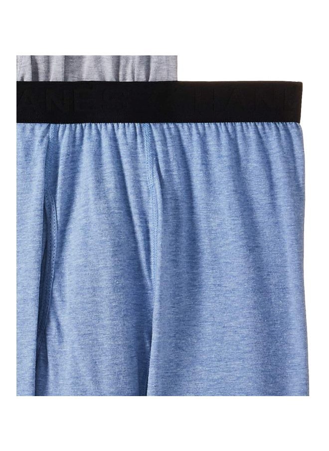 Hanes - Hanes Mens 4 Pack FreshIQ Comfort Blend Boxer with Comfort Flex Waistband Brief - Image 1