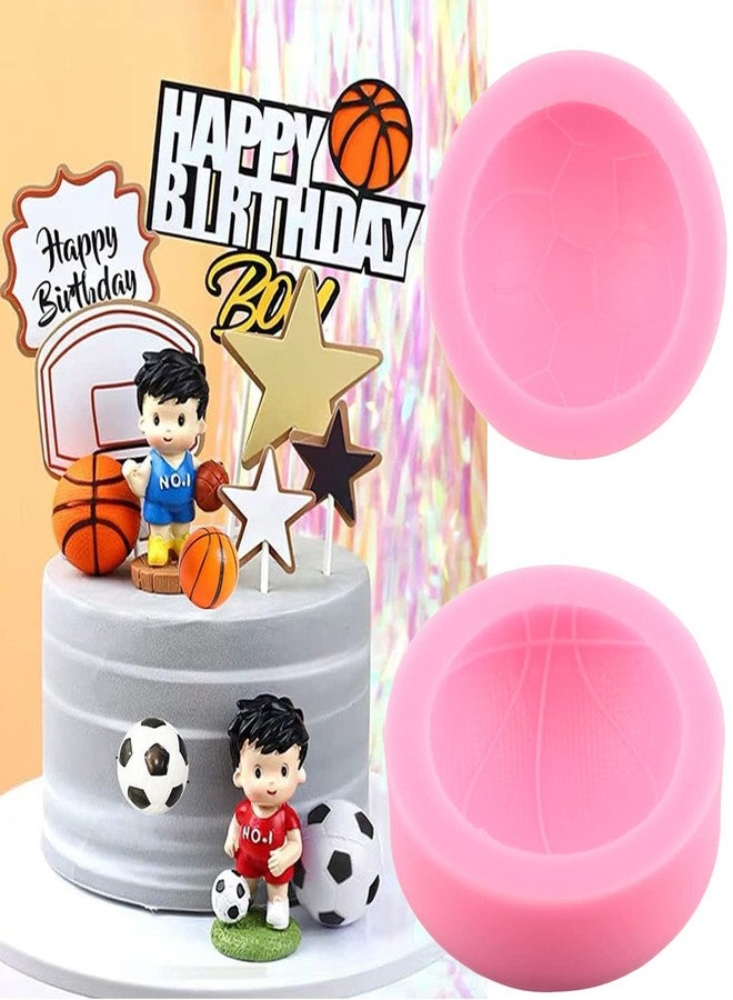 Mujiang Football Silicone Mold Baseball Basketball Tennis Fondant Molds For Cake Decoration Cupcake Topper Sugar Candy Clay Chocolate Gum Paste Set Of 4 - Image 5