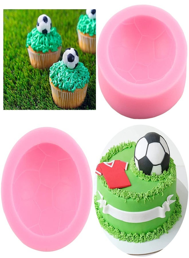 Mujiang Football Silicone Mold Baseball Basketball Tennis Fondant Molds For Cake Decoration Cupcake Topper Sugar Candy Clay Chocolate Gum Paste Set Of 4 - Image 4