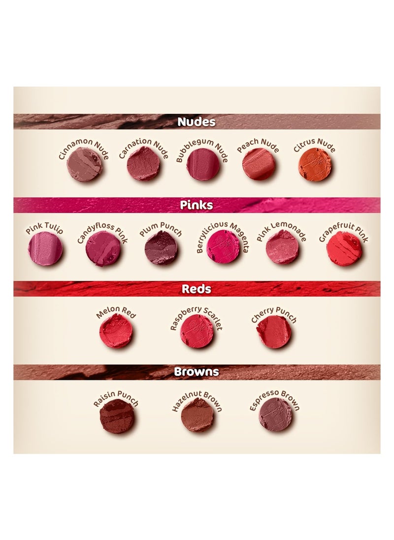 Mamaearth - Mamaearth Moisture Matte Longstay Lipstick - Raspberry Scarlet, 2 gm - Image 1