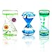 Coitak Liquid Motion Bubbler Timer for Sensory Play Fidget Toy Desk Top 3 Pack Assorted Colors Style2 - Image 2