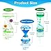Coitak Liquid Motion Bubbler Timer for Sensory Play Fidget Toy Desk Top 3 Pack Assorted Colors Style2 - Image 4