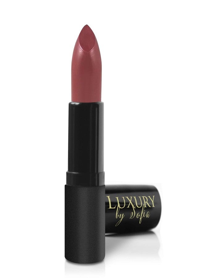 Luxury by Sofia All Natural Lipstick, Semi Matte Lip Color, Moisturizing Lipstick, Non Toxic, Non GMO, Highly Pigmented, Long Lasting Lipstick, Vegan Makeup for Women (Hope) - Image 1