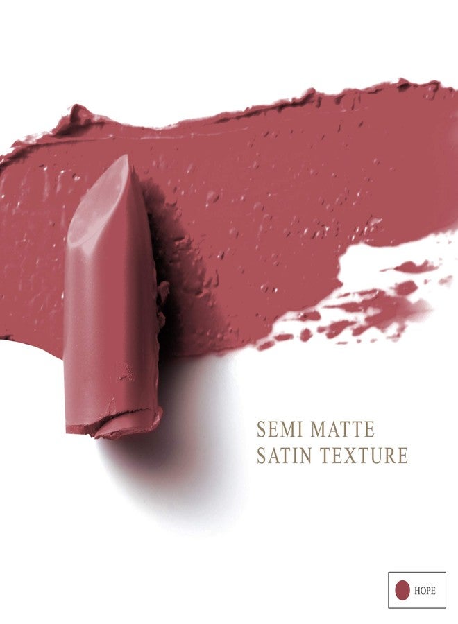 Luxury by Sofia All Natural Lipstick, Semi Matte Lip Color, Moisturizing Lipstick, Non Toxic, Non GMO, Highly Pigmented, Long Lasting Lipstick, Vegan Makeup for Women (Hope) - Image 3