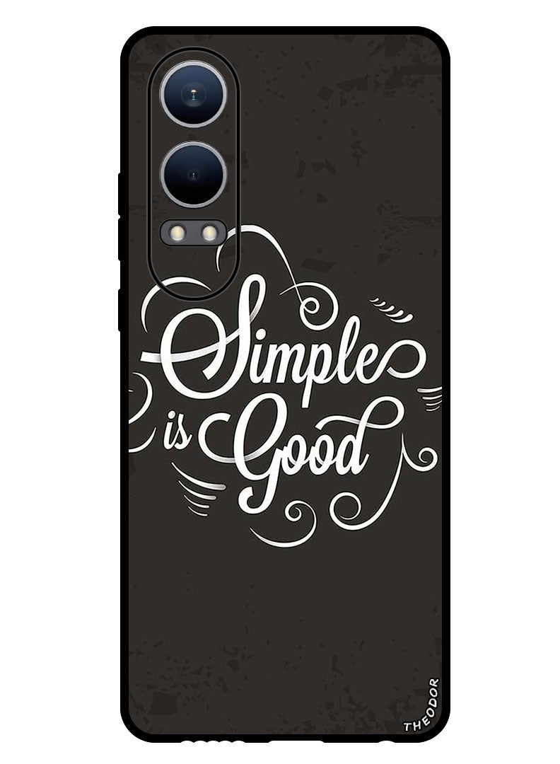 Theodor Protective Case Anti Scratch Shock Proof Bumper Cover For Oppo K12x (China) Simple Is Good - Image 1