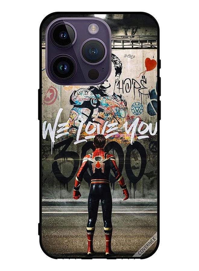 Covernex Protective Case Cover For Apple iPhone 14 Pro We Love You - Image 1