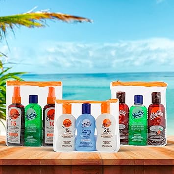 Malibu Sun Travel Essentials with Suncream Protection and Soothing Aftersun Lotion Water Resistant SPF 15 and 20 Multipack 3 x 100ml - Image 5