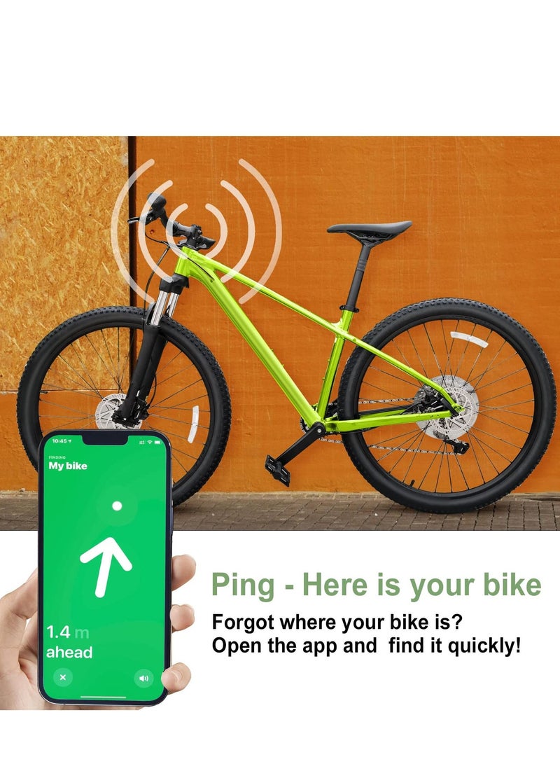 Excefore Bike Airtag Holder, Bike Airtag Mount to Hidden Positioner, Anti-loss Positioning of Bicycle Support Protective Shell, Suitable for All Mtb Bikes - Image 4