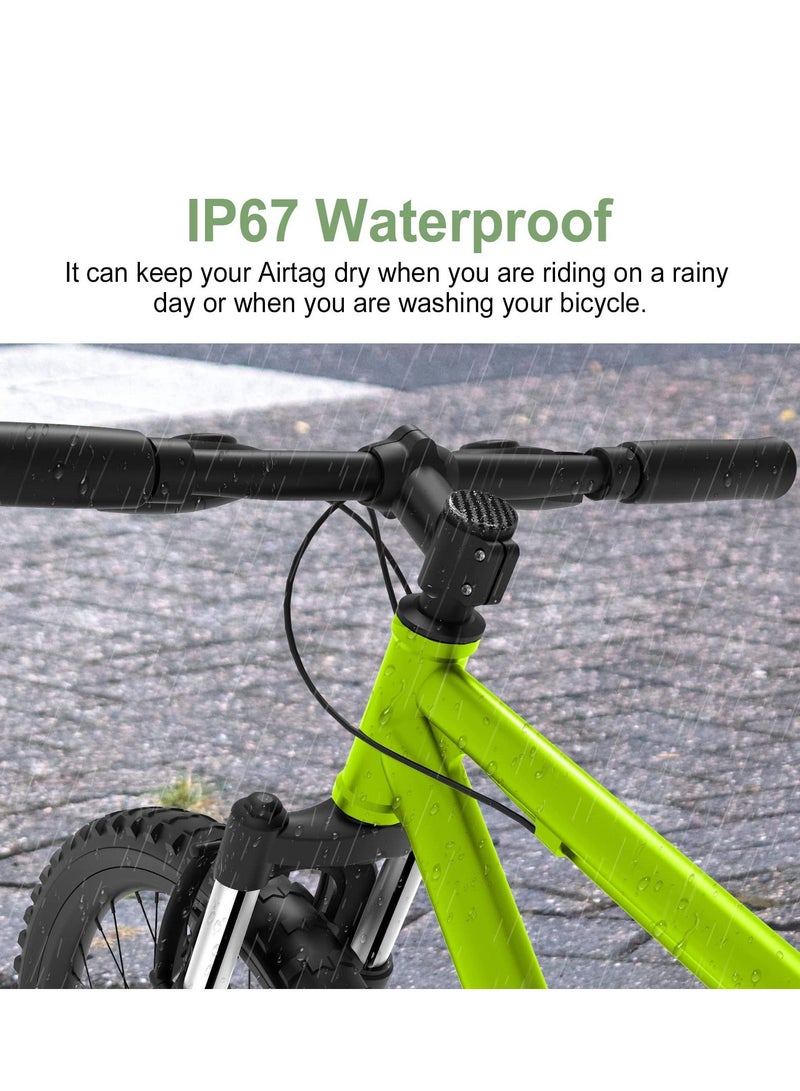 Excefore Bike Airtag Holder, Bike Airtag Mount to Hidden Positioner, Anti-loss Positioning of Bicycle Support Protective Shell, Suitable for All Mtb Bikes - Image 5