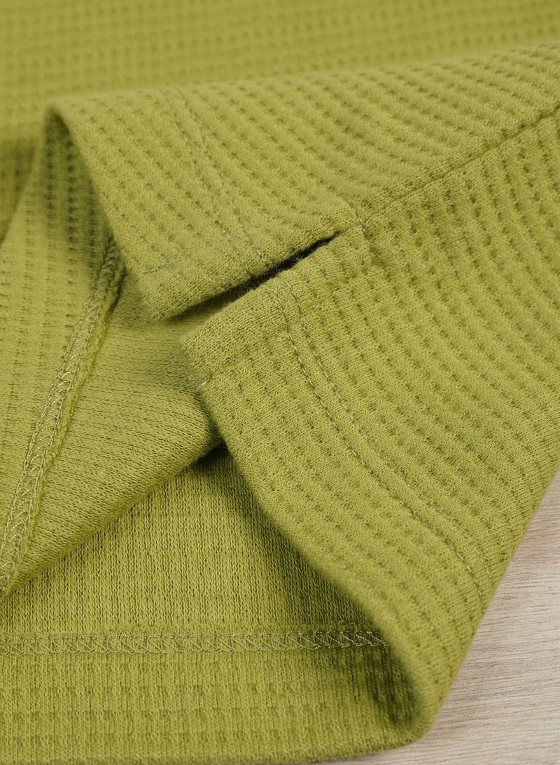 Y&CO Pocket Waffle T-Shirt - Image 4